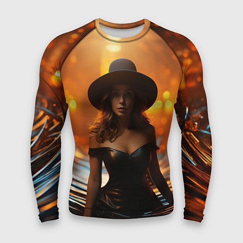 Мужской рашгард Красавица ведьма / 3D-принт – фото 1