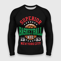 Рашгард мужской Superior basketball, цвет: 3D-принт