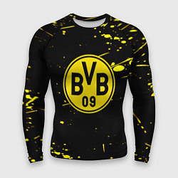 Мужской рашгард Borussia yellow splash