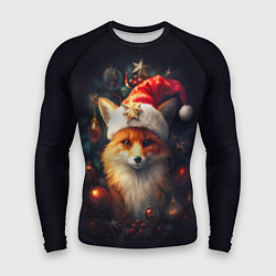 Рашгард мужской New year s fox, цвет: 3D-принт
