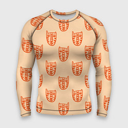 Рашгард мужской Drawn Tiger, цвет: 3D-принт