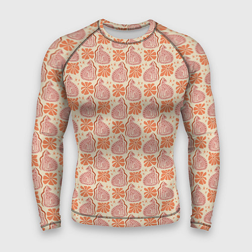 Мужской рашгард Тигрица со змейкой / 3D-принт – фото 1