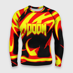 Рашгард мужской Doom eternal fire storm, цвет: 3D-принт