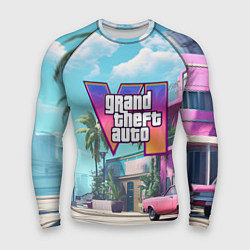 Мужской рашгард GTA 6 Vice city