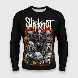 Мужской рашгард Slipknot метал-группа