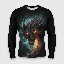 Мужской рашгард Фэнтази дракон символ 2024