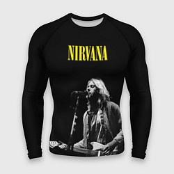 Мужской рашгард Группа Nirvana Курт Кобейн