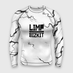 Рашгард мужской Limp bizkit storm black, цвет: 3D-принт