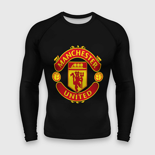 Мужской рашгард Manchester United fc club / 3D-принт – фото 1