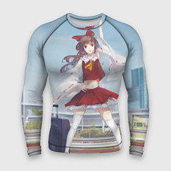 Мужской рашгард Touhou Project Рейму Cute