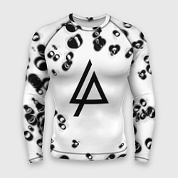 Рашгард мужской Linkin park краски текстура, цвет: 3D-принт