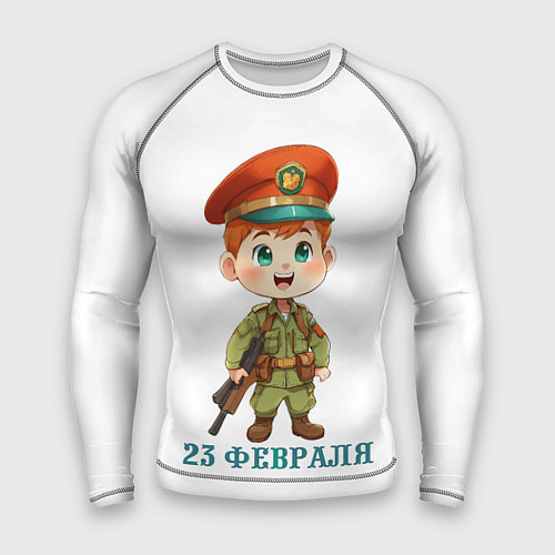 Мужской рашгард День защитника отечества / 3D-принт – фото 1