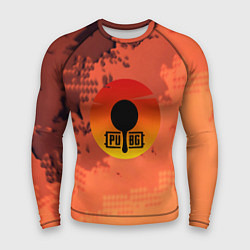 Рашгард мужской PUBG game orange, цвет: 3D-принт