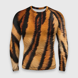 Рашгард мужской Тигровая шкура, цвет: 3D-принт