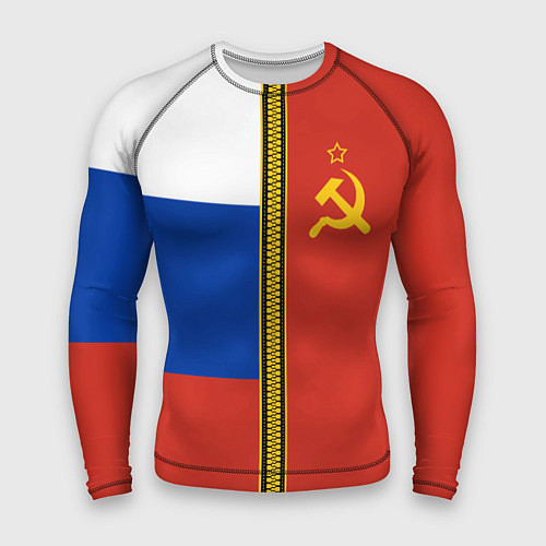 Мужской рашгард Россия и СССР / 3D-принт – фото 1