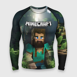 Рашгард мужской Minecraft персонаж с бородой, цвет: 3D-принт