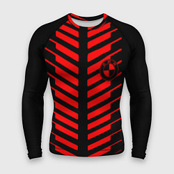 Мужской рашгард BMW geometry sport red strupes