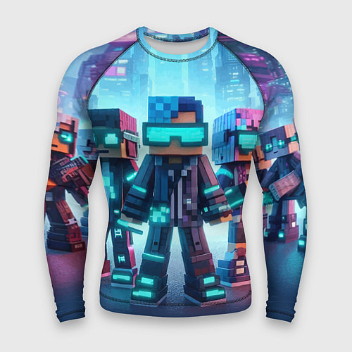 Мужской рашгард Minecraft - fantasy ai art / 3D-принт – фото 1