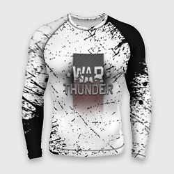 Мужской рашгард Warthunder брызги красок текстура
