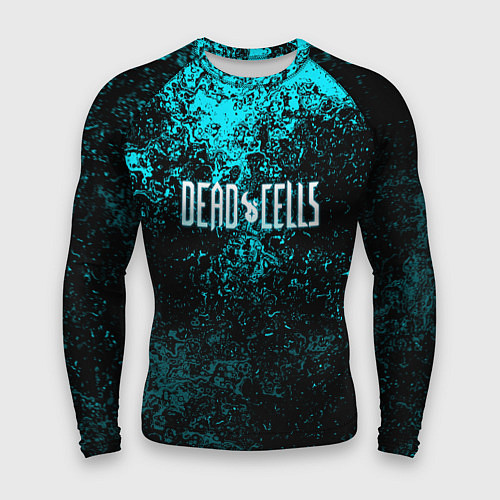 Мужской рашгард Dead Cells брызги красок / 3D-принт – фото 1