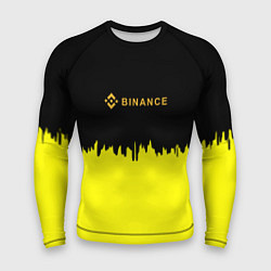 Мужской рашгард Binance биржа краски