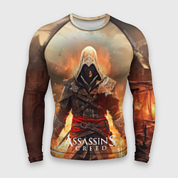 Мужской рашгард Assassins creed старый город