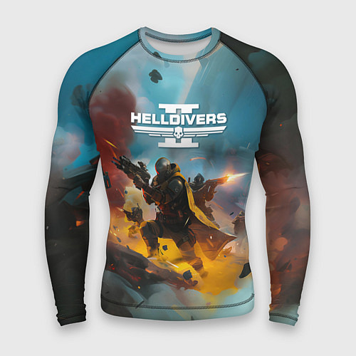 Мужской рашгард Helldivers 2: Art / 3D-принт – фото 1