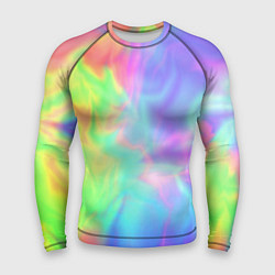 Мужской рашгард Яркий тай-дай абстракция
