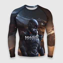 Мужской рашгард Mass Effect game space