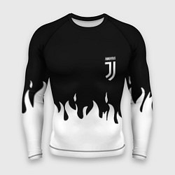 Рашгард мужской Juventus fire, цвет: 3D-принт