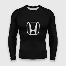 Мужской рашгард Honda white logo