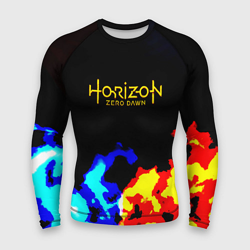 Мужской рашгард Horizon zero dawn огненный стиль / 3D-принт – фото 1