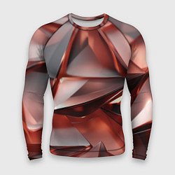 Мужской рашгард Рубиновые пирамидки