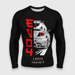 Рашгард мужской Mitsubishi Lancer - Evolution 4, цвет: 3D-принт