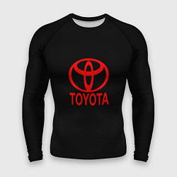 Рашгард мужской Toyota red logo, цвет: 3D-принт