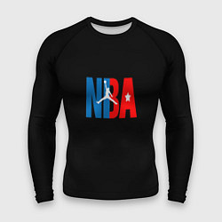 Рашгард мужской NBA sport, цвет: 3D-принт