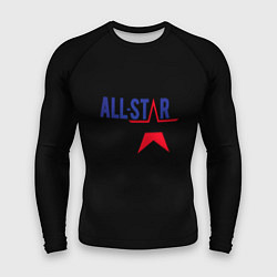 Рашгард мужской All stars logo, цвет: 3D-принт