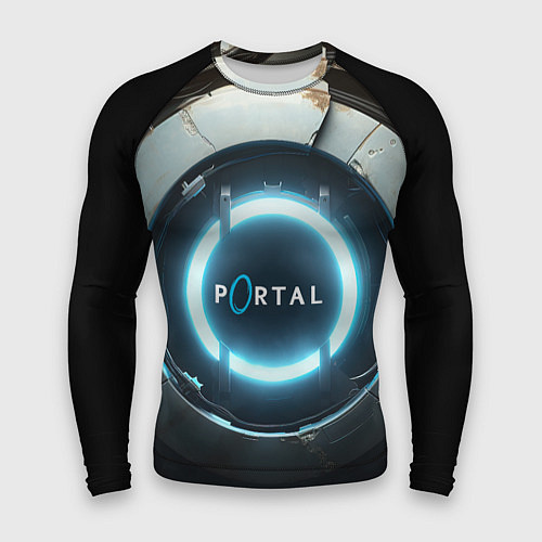 Мужской рашгард Portal logo game / 3D-принт – фото 1