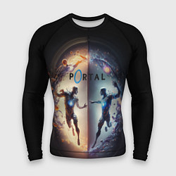 Мужской рашгард Люди в портале