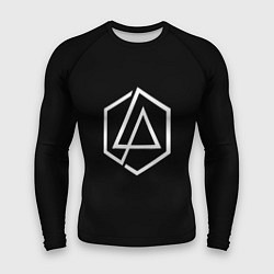 Мужской рашгард Linkin park logo white