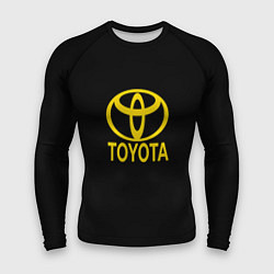 Мужской рашгард Toyota yellow