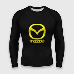 Мужской рашгард Mazda yellow