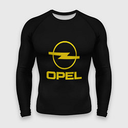 Мужской рашгард Opel yellow