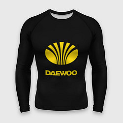 Мужской рашгард Daewoo logo yellow