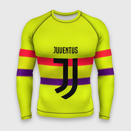 Мужской рашгард Juventus sport line / 3D-принт – фото 1