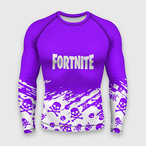 Мужской рашгард Fortnite skull pattern / 3D-принт – фото 1