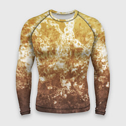 Мужской рашгард Абстракция - yellow sad weather