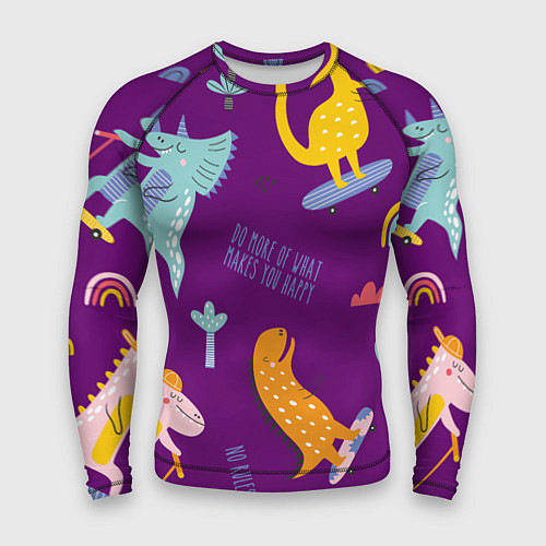 Мужской рашгард No rules / 3D-принт – фото 1