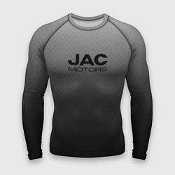 Рашгард мужской Jac motors градиент тёмно-серый, цвет: 3D-принт