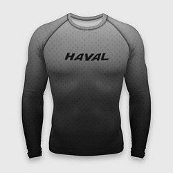 Рашгард мужской Haval тёмно-серый градиент, цвет: 3D-принт